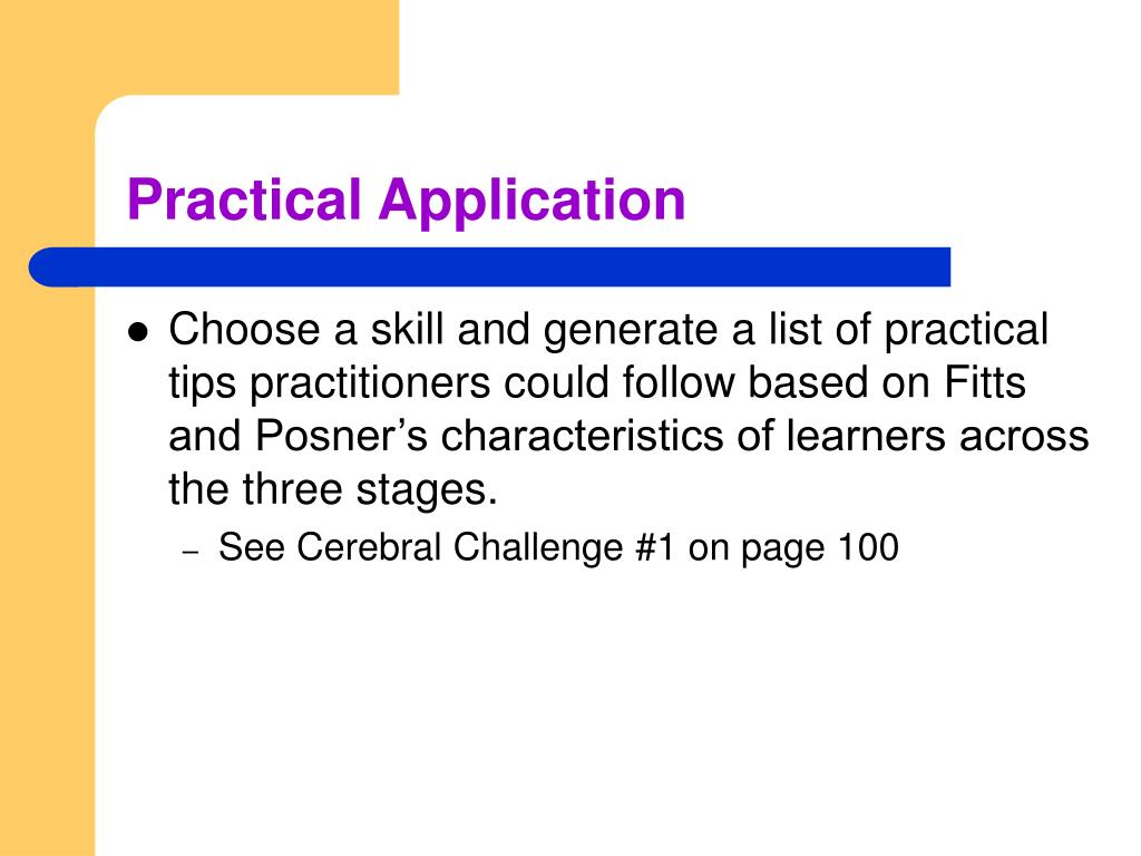 Practical Applications